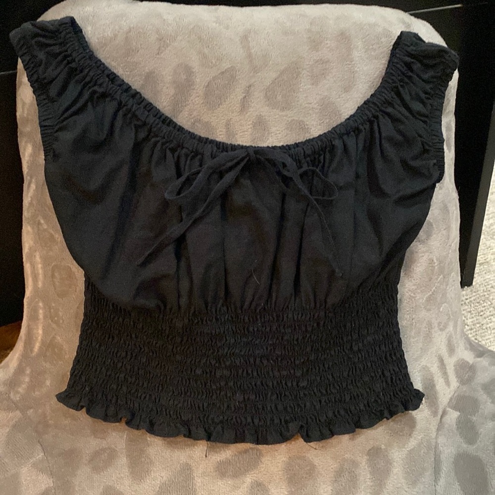 Brandy Melville off the shoulder top.  One size.